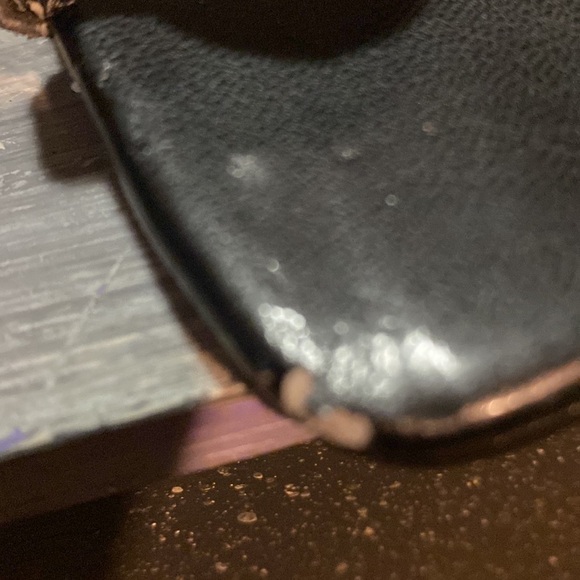 𝅺$5$ add on AM by Ann Marino black bejeweled thong kitten heel. Size 8 - Picture 6 of 9